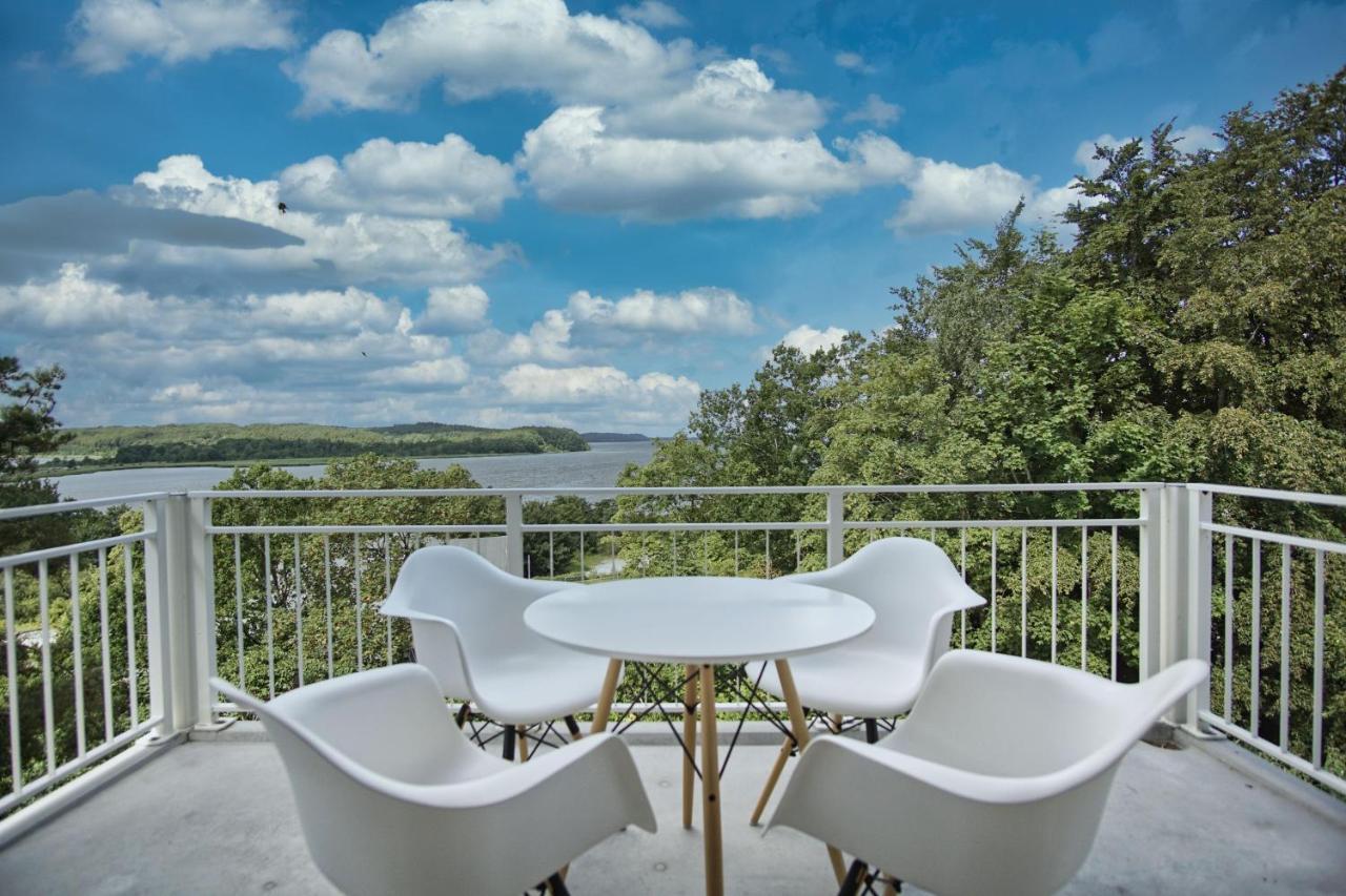 Moderne Ferienwohnung Mit Balkon, Meerblick - Ferienresidenz Zwei Boddenfewo 1-5 Lietzow Luaran gambar